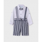 Abel and Lula Σετ βερμούδα με τιράντες 25-05244-008