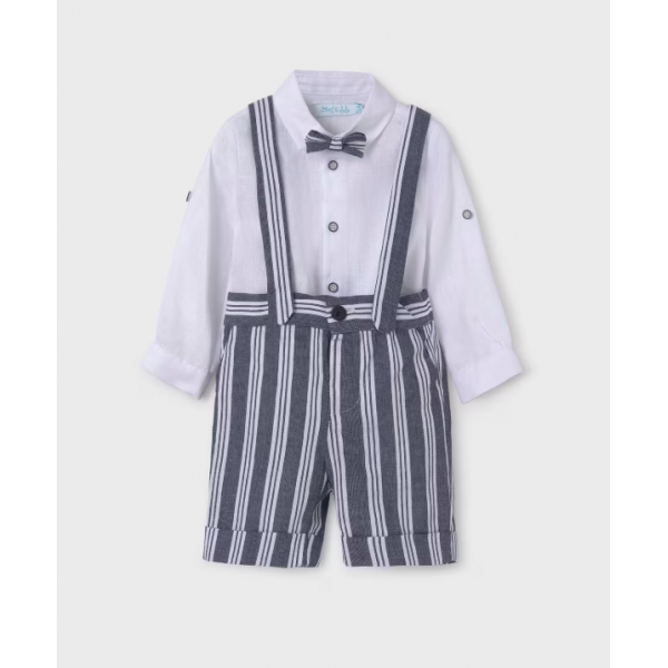 Abel and Lula Σετ βερμούδα με τιράντες 25-05244-008