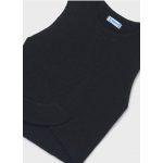 Mayoral Τοπ πλεκτο καναλέ μαύρο 25-06039-019 Mayoral Τοπ πλεκτο καναλέ μαύρο 25-06039-019