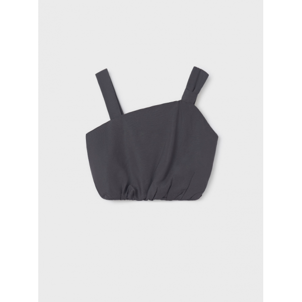 Mayoral Τοπ ασύμμετρο φιόγκος ανθρακί 25-06043-016