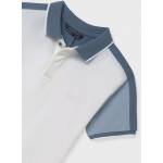 Mayoral Πολο κοντομανικο συνδυασμ ριγ κρεμ γαλαζ 25-06134-052 Mayoral Πολο κοντομανικο συνδυασμ ριγ κρεμ γαλαζ 25-06134-052