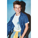 Mayoral Πουκαμισο κοντ/κο casual Navy 25-06139-002