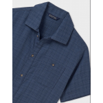 Mayoral Πουκαμισο κοντ/κο casual Navy 25-06139-002