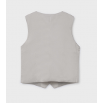 Mayoral Γιλεκο slim suiting μπεζ 25-06345-068 Mayoral Γιλεκο slim suiting μπεζ 25-06345-068