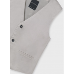 Mayoral Γιλεκο slim suiting μπεζ 25-06345-068 Mayoral Γιλεκο slim suiting μπεζ 25-06345-068