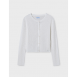 Mayoral Ζακετα πλεκτη διατρητη εκρού 25-06350-090 Mayoral Ζακετα πλεκτη διατρητη εκρού 25-06350-090