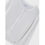 Mayoral Ζακετα πλεκτη διατρητη εκρού 25-06350-090 Mayoral Ζακετα πλεκτη διατρητη εκρού 25-06350-090