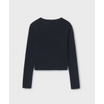 Mayoral Ζακετα πλεκτη διατρητη μαύρο 25-06350-094 Mayoral Ζακετα πλεκτη διατρητη μαύρο 25-06350-094