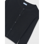 Mayoral Ζακετα πλεκτη διατρητη μαύρο 25-06350-094 Mayoral Ζακετα πλεκτη διατρητη μαύρο 25-06350-094