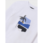 Mayoral Φούτερ σταμπωτό Λευκό 25-06483-011 Mayoral Φούτερ σταμπωτό Λευκό 25-06483-011