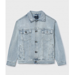 Mayoral Τζακετ denim trucker χλωριωμένο 25-06487-081 Mayoral Τζακετ denim trucker χλωριωμένο 25-06487-081
