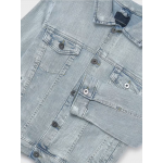 Mayoral Τζακετ denim trucker χλωριωμένο 25-06487-081 Mayoral Τζακετ denim trucker χλωριωμένο 25-06487-081