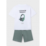 Mayoral Σετ μακό στάμπα πίσω Πράσινο  26-06689-022