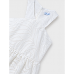 Mayoral Φόρεμα τιράντες χιαστί κορίτσι εκρού 25-06976-054 Mayoral Φόρεμα τιράντες χιαστί κορίτσι εκρού 25-06976-054