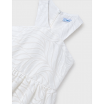 Mayoral Φόρεμα τιράντες χιαστί κορίτσι εκρού 25-06976-054 Mayoral Φόρεμα τιράντες χιαστί κορίτσι εκρού 25-06976-054