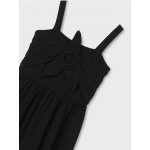 Mayoral Φόρεμα τιράντες λουλούδι μαύρο κορίτσι-25-06984-068 Mayoral Φόρεμα τιράντες λουλούδι μαύρο κορίτσι-25-06984-068