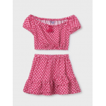 Mayoral Σετ φούστα και τοπ σταμπωτό κορίτσι ροδί-25-06989-081 Mayoral Σετ φούστα και τοπ σταμπωτό κορίτσι ροδί-25-06989-081