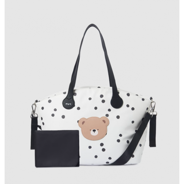 Mayoral Τσάντα Στάμπα μαύρο πουά 25-19279-020