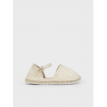 Mayoral  Εσπαντρίγιες μεταλλιζέ λουλούδια γιούτα χρυσαφί-25-43644-088
