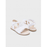 Mayoral Σανδάλια λουστρίνι λευκό-25-45629-036