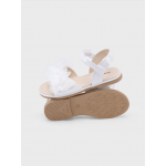 Mayoral Σανδάλια λουστρίνι λευκό-25-45629-036