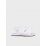 Mayoral Σανδάλια λουστρίνι λευκό-25-45629-036