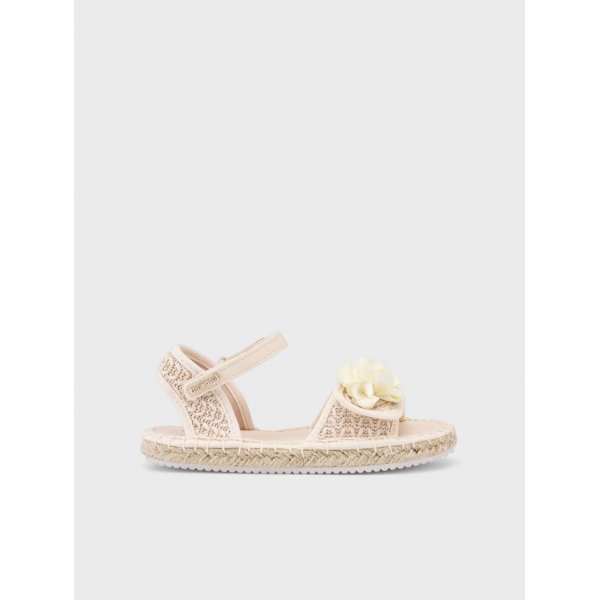 Mayoral Εσπαντρίγιες γιούτα λουλούδια εκρού-25-45648-012