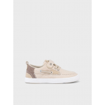 Mayoral Παπουτσι ναυτικό πάνινο βελγκρο μπεζ σκουρο-25-45676-086