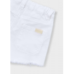Mayoral Σορτς καπαρτινε Λευκό 26-00234-067