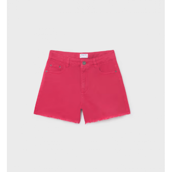 Mayoral Παντελόνι κοντό Κερασί 26-00275-067