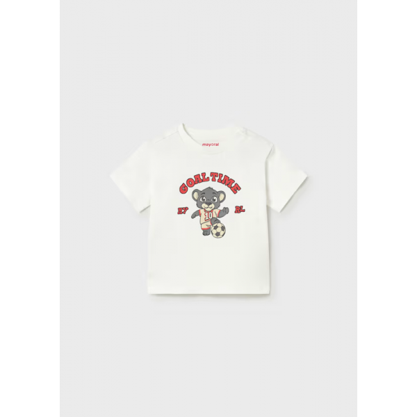 Mayoral Μπλουζα κοντ/κη Κρεμ 26-01007-078