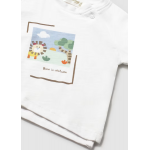 Mayoral Σετ 2 Μπλούζες Μουσταρδί 26-01074-016