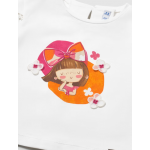 Mayoral Μπλούζα κοντομάνικη Λευκό 26-01079-090