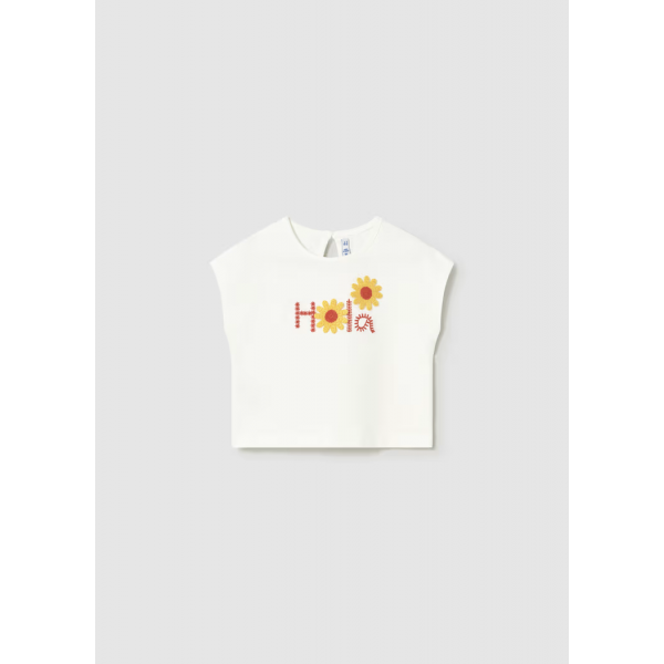 Mayoral Μπλούζα Εκρού 26-01084-026