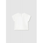 Mayoral Μπλούζα κοντ/κη play Λευκό 26-01087-027