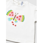 Mayoral Μπλούζα κοντ/κη play Λευκό 26-01087-027