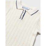Mayoral Μπλούζα Πόλο κοντομάνικη Εκρού 26-01104-026