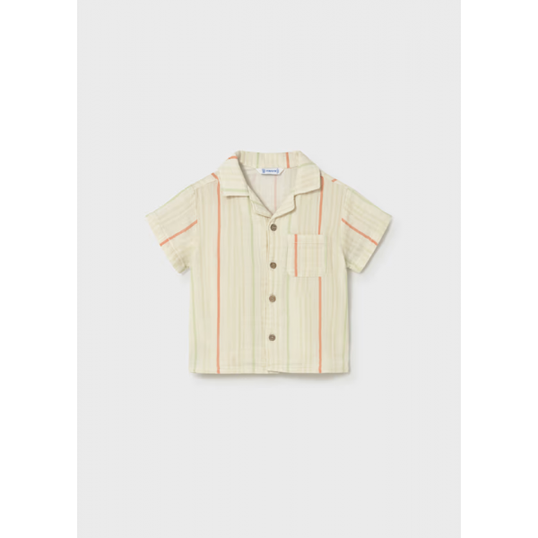 Mayoral Πουκαμισο κοντομανικο γκοφρε Ρίγες 26-01113-025