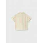 Mayoral Πουκαμισο κοντομανικο γκοφρε Ρίγες 26-01113-025