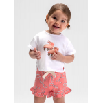 Mayoral Σετ σορτς Φλαμίνγκο 26-01205-048 Mayoral Σετ σορτς Φλαμίνγκο 26-01205-048