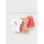 Mayoral Σετ σορτς 3 τμχ Φλαμίνγκο 26-01206-045