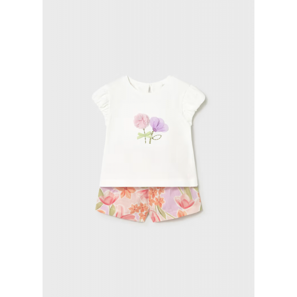 Mayoral Σετ σορτς Blossom26-01213-077