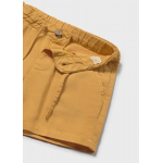 Mayoral Βερμουδα λινη relaxed Ροδακινί 26-01220-072