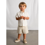Mayoral Σετ βερμουδα λινη suiting Μπεζ 26-01225-092