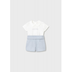Mayoral Σετ παντελόνι κοντό Θαλασσί 26-01268-019 Mayoral Σετ παντελόνι κοντό Θαλασσί 26-01268-019