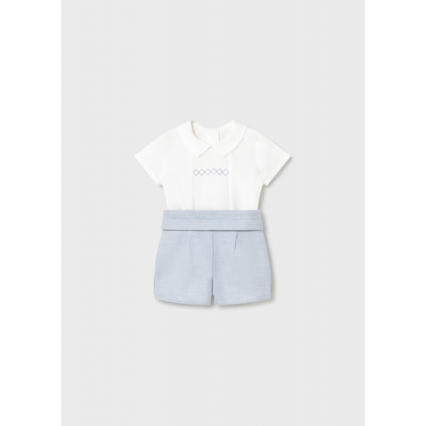 Mayoral Σετ παντελόνι κοντό Θαλασσί 26-01268-019