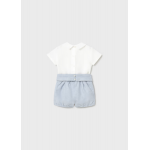 Mayoral Σετ παντελόνι κοντό Θαλασσί 26-01268-019 Mayoral Σετ παντελόνι κοντό Θαλασσί 26-01268-019