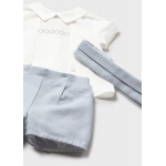 Mayoral Σετ παντελόνι κοντό Θαλασσί 26-01268-019 Mayoral Σετ παντελόνι κοντό Θαλασσί 26-01268-019