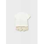 Mayoral Σετ παντελόνι κοντό Μπεζ 26-01274-032 Mayoral Σετ παντελόνι κοντό Μπεζ 26-01274-032