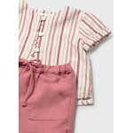 Mayoral Σετ παντελόνι κοντό πουκάμισο Τερακότα 26-01280-044 Mayoral Σετ παντελόνι κοντό πουκάμισο Τερακότα 26-01280-044